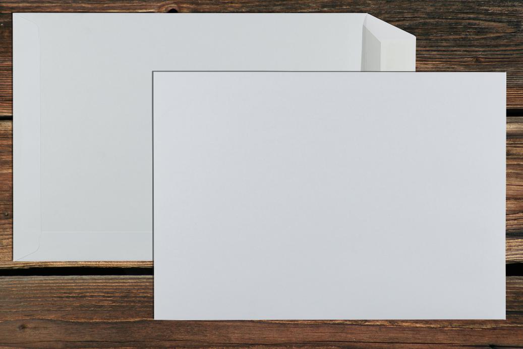 Versandtaschen B5 176x250 mm Haftklebend Weiß 120 g/qm